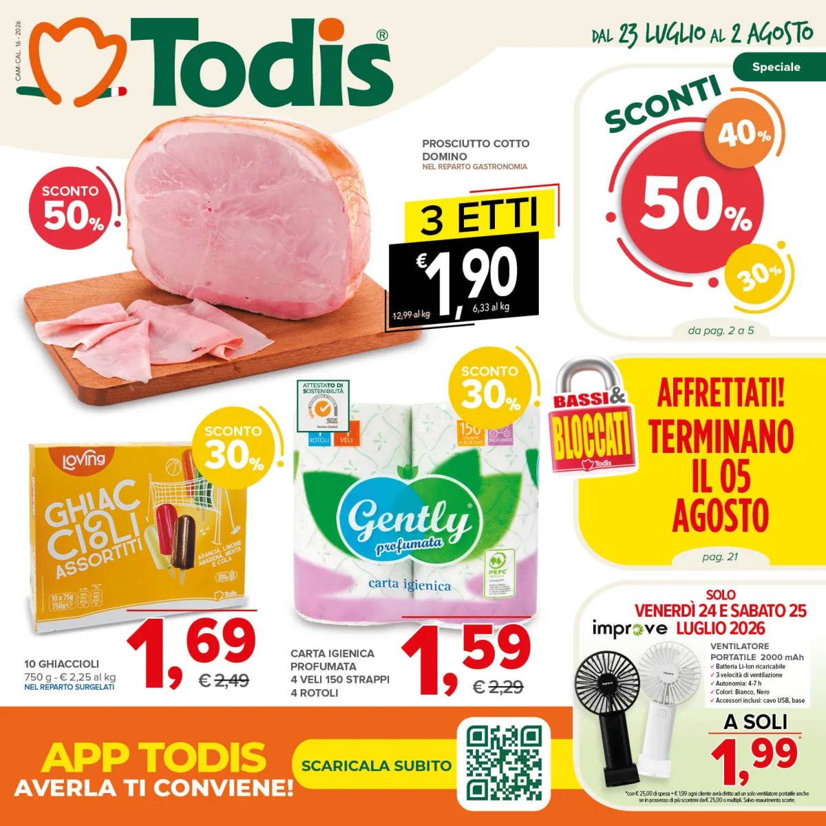Volantino Todis a Sant'Arsenio