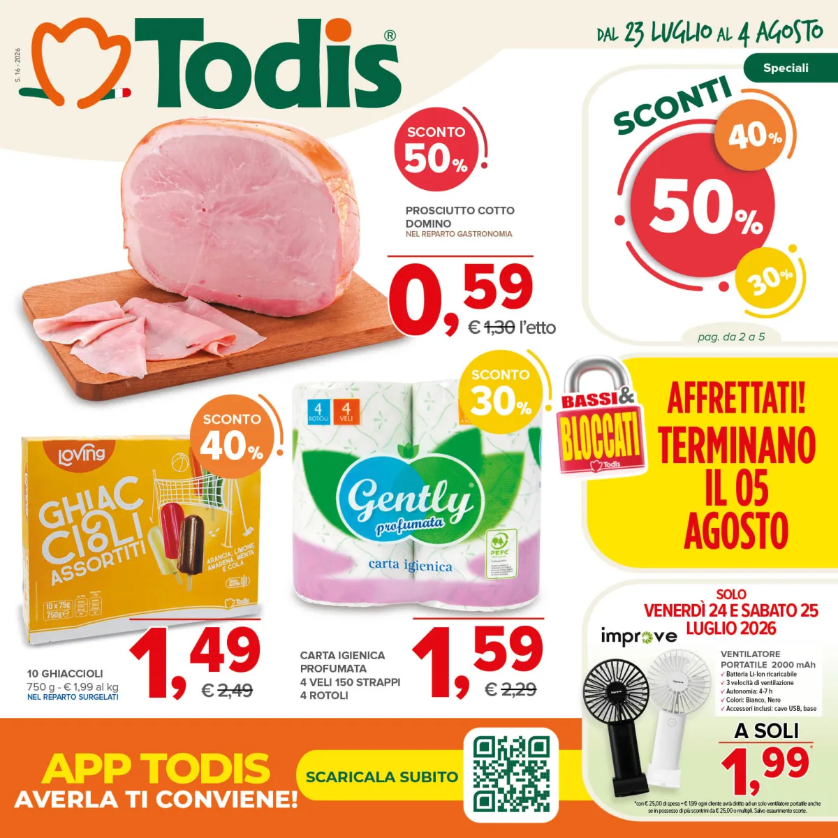 Volantino Todis a Castellammare del Golfo