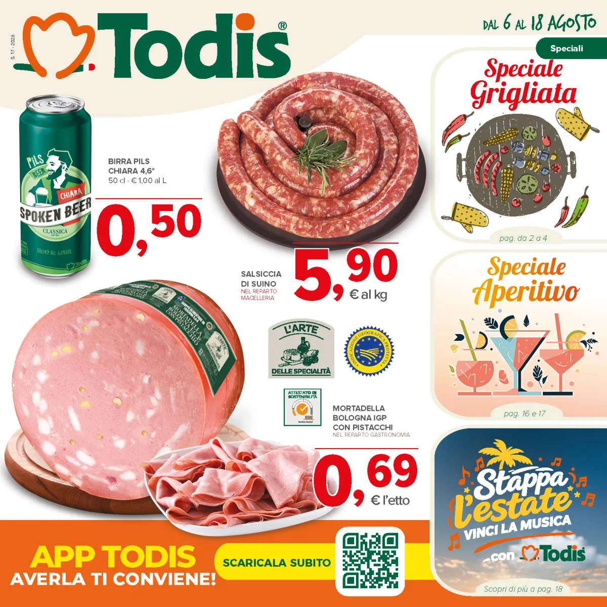 Volantino Todis a Castellammare del Golfo