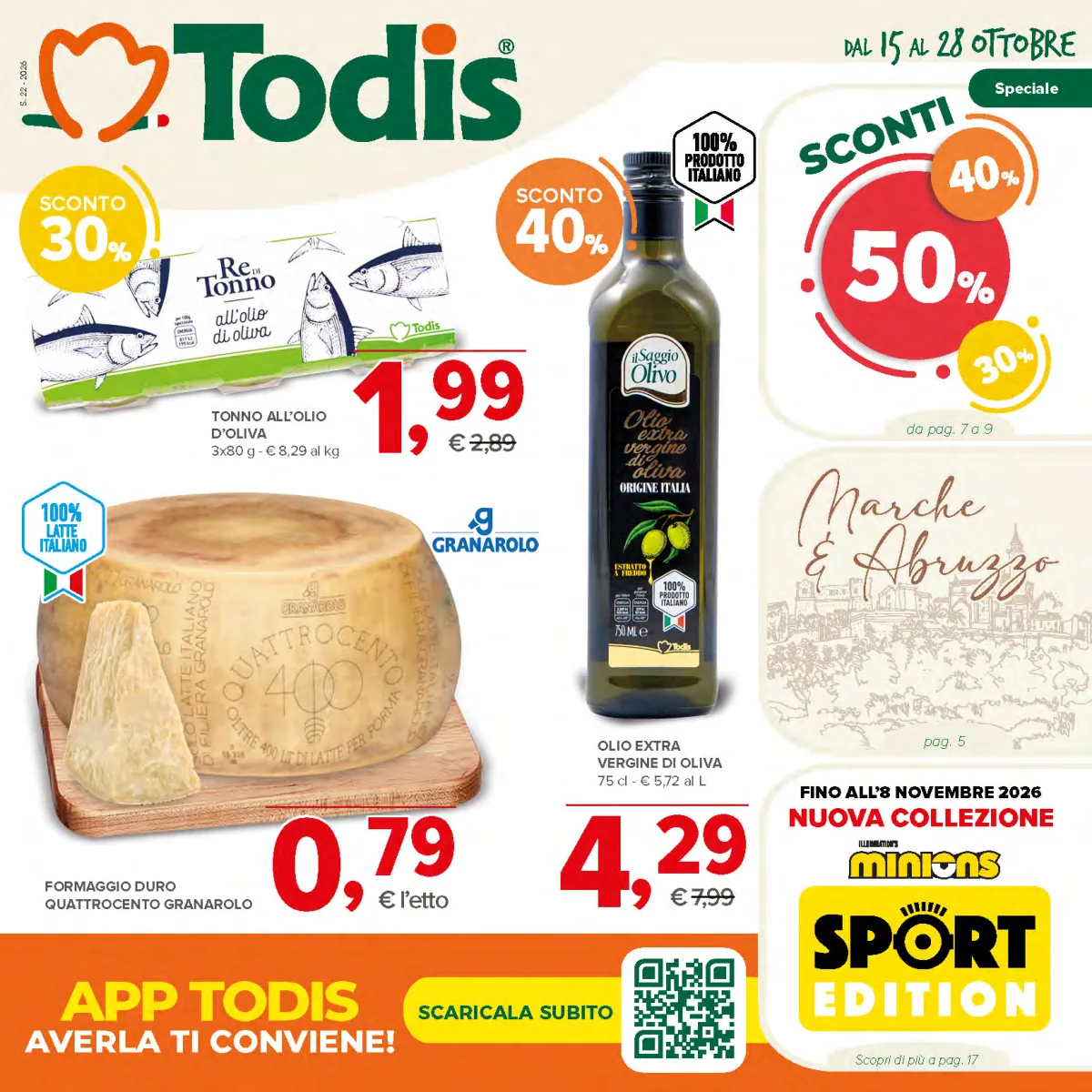 Copertina volantino Todis
