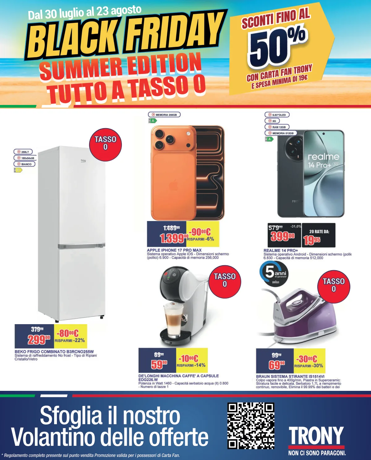 Volantino Trony offerte Formia