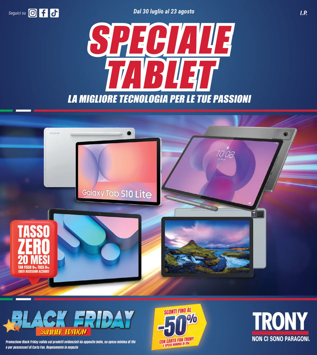 Volantino trony offerte Torri di Quartesolo