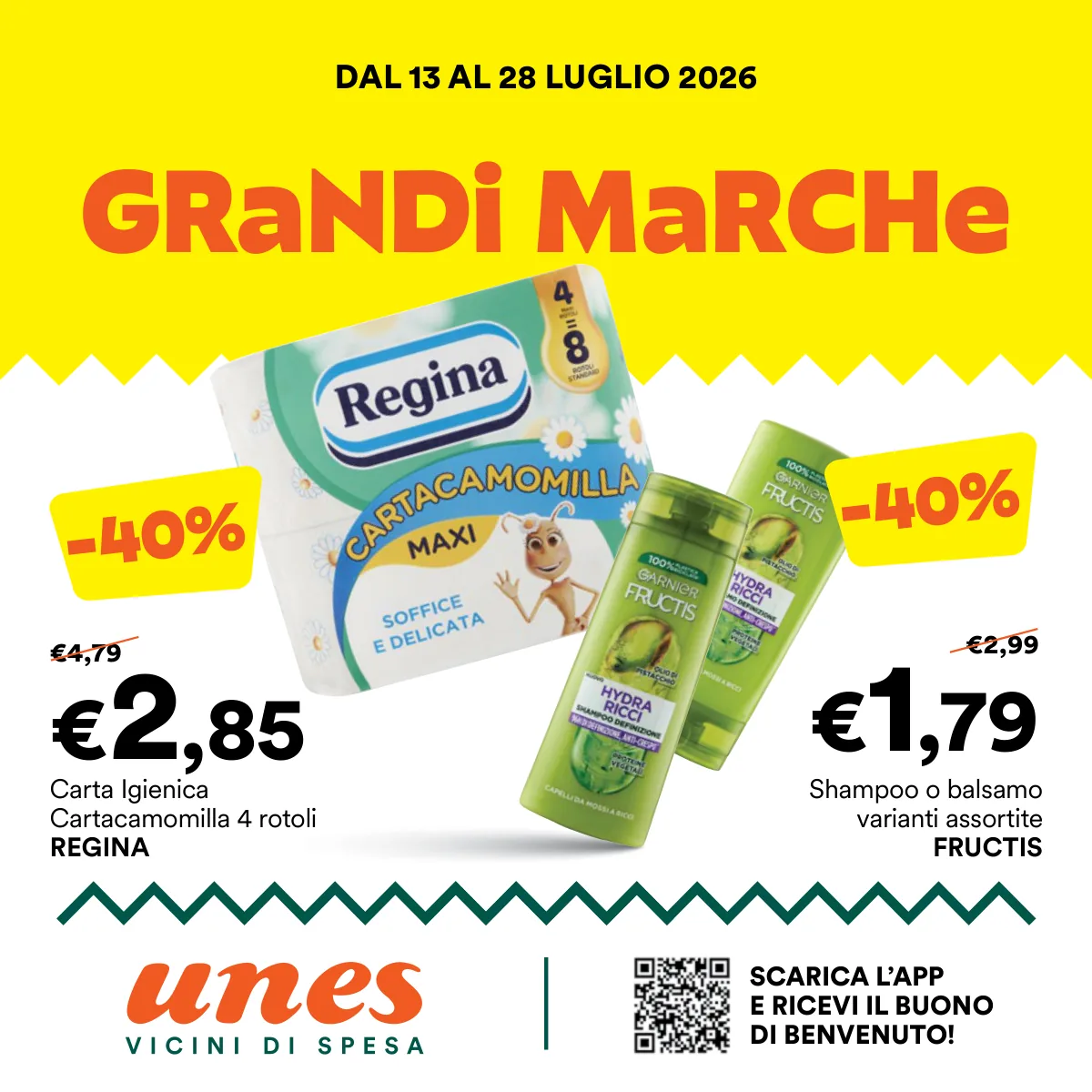 Volantino Unes offerte Pessano con Bornago