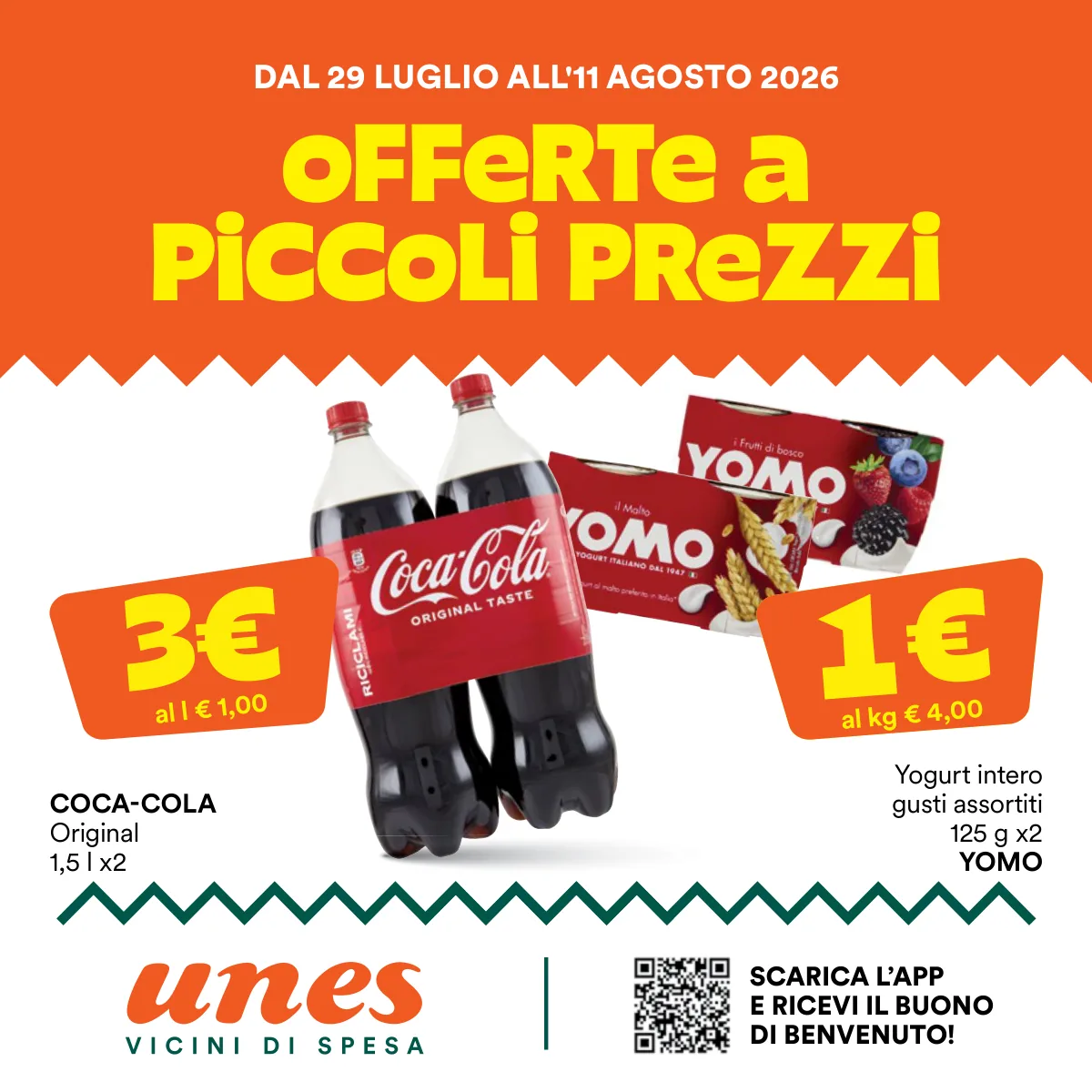 Volantino Unes offerte Parma