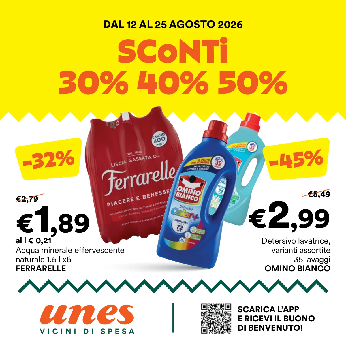 Volantino Unes offerte Modena