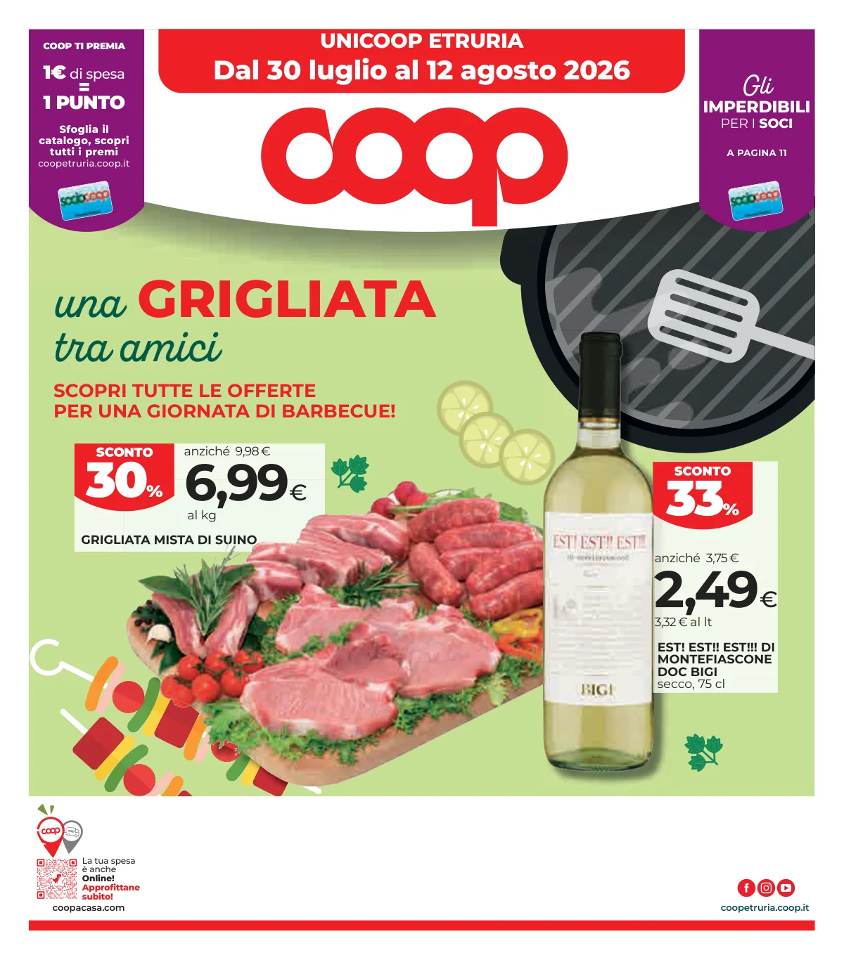 Volantino coop a Fiuggi