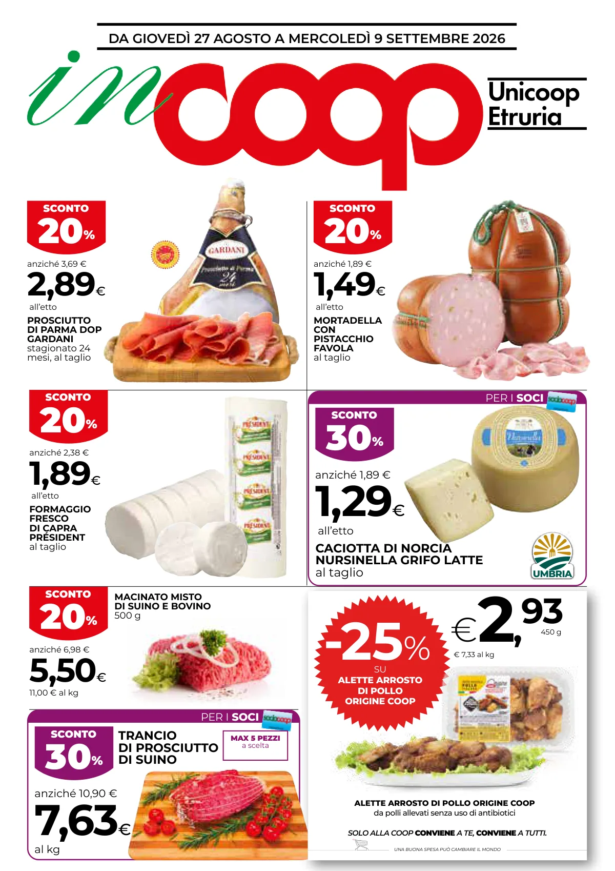 Volantino coop