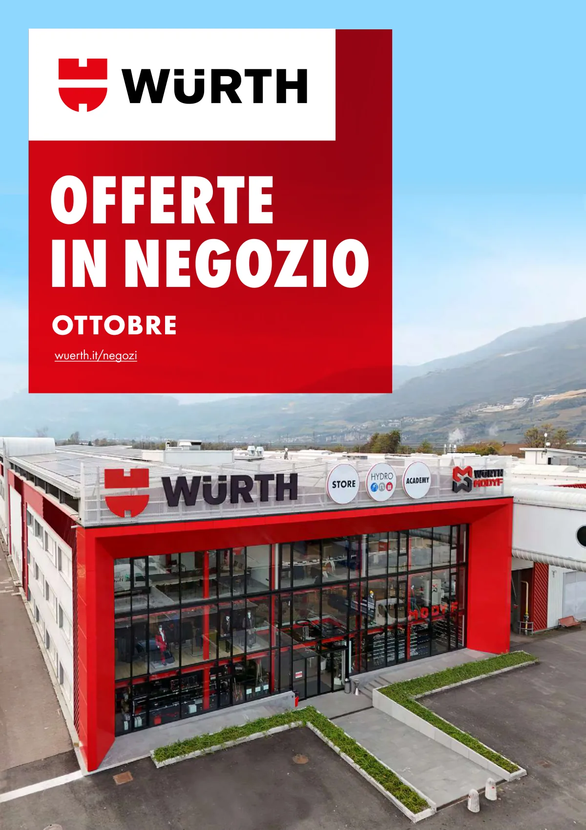 Copertina volantino Würth