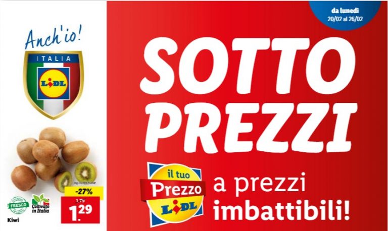 volantino lidl dal 20 febbraio