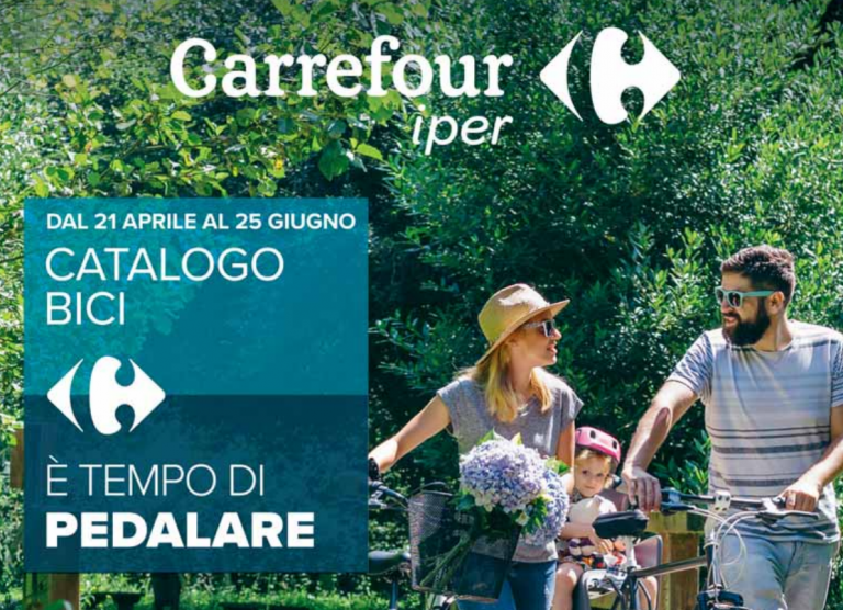 catalogo carrefour bici dal 21 aprile 2023