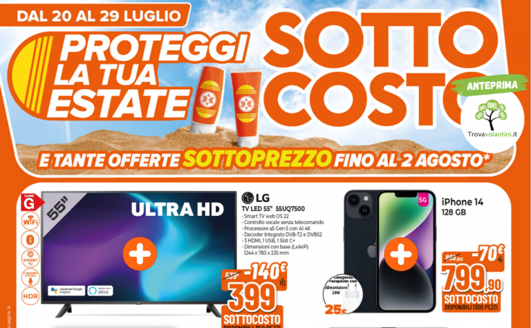 Volantino Expert sottocosto