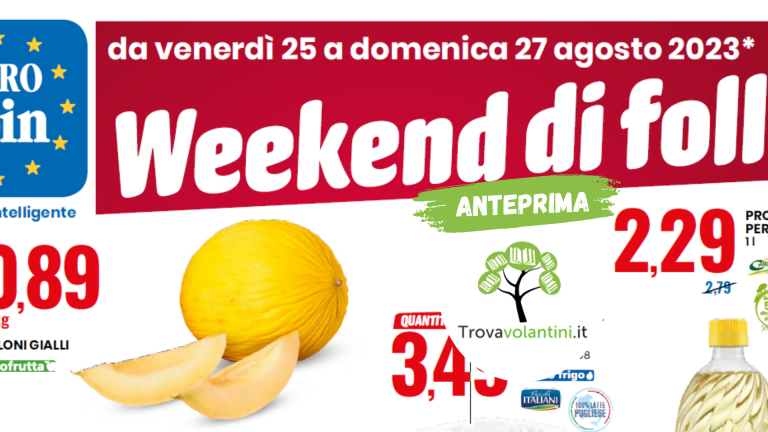 weekend di offerte