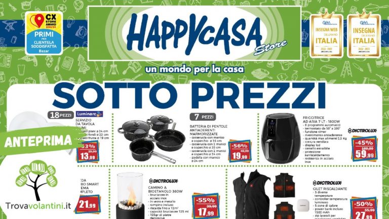 HappyCasa offerte