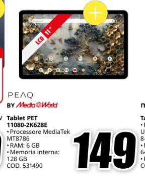 Tablet PEAQ PET 11080-2K628E