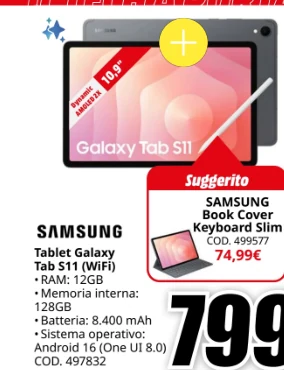 Tablet Samsung Galaxy Tab S11 WiFi 128 GB