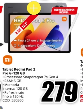 Tablet Xiaomi Redmi Pad 2 Pro 6+128 GB