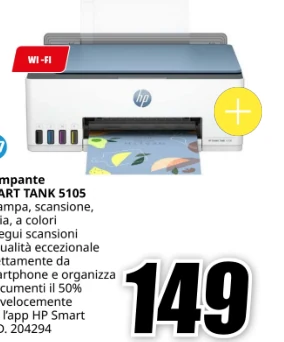Stampante HP Smart Tank 5105