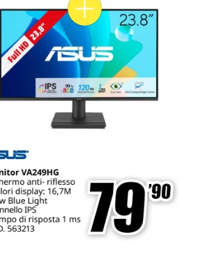 Monitor Asus VA249HG 23,8 pollici