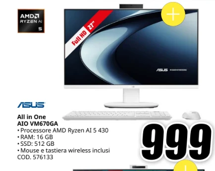 All in One Asus AIO VM670GA