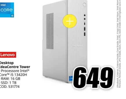 Desktop Lenovo IdeaCentre Tower