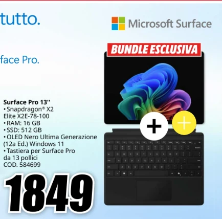 Microsoft Surface Pro 13 Snapdragon X2 Elite 512 GB