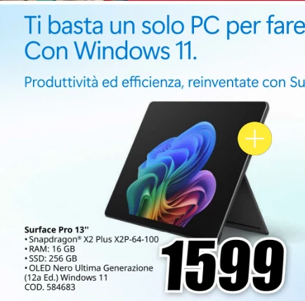 Microsoft Surface Pro 13 Snapdragon X2 Plus 256 GB