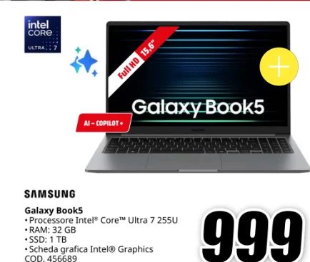 Notebook Samsung Galaxy Book5