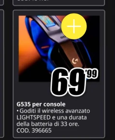 Cuffie Logitech G535 per console