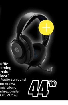 Cuffie gaming SteelSeries Arctis Nova 1
