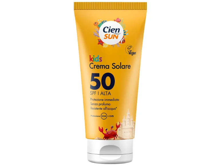 Crema solare bambini SPF50+