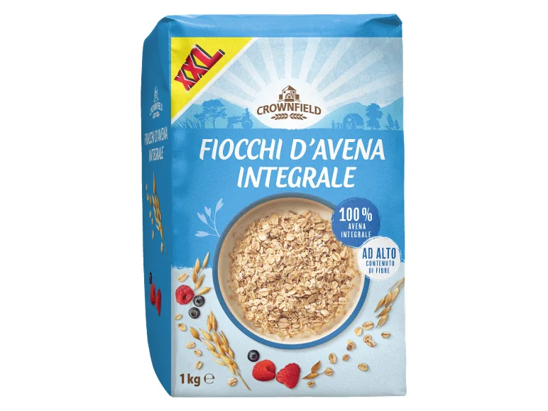 Fiocchi d'avena integrale XXL