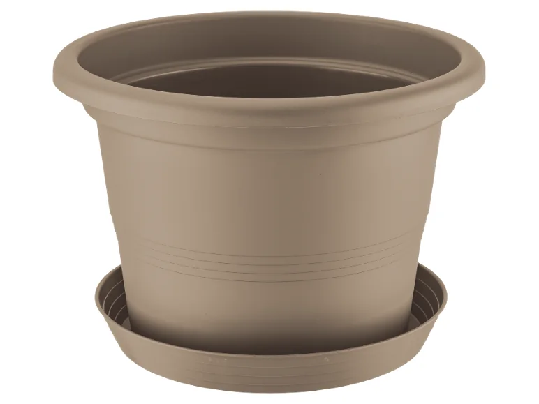 Vaso per piante con sottovaso