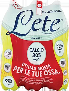 ACQUA EFFERVESCENTE NATURALE LETE