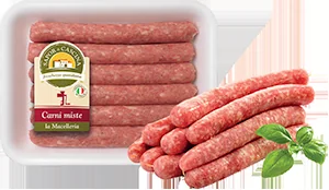 SALSICCIA DI POLLO, TACCHINO E SUINO SAPOR DI CASCINA