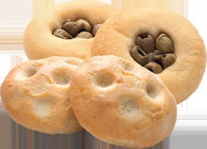 FOCACCINA CLASSICA, CON OLIVE