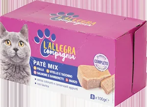 PATÈ PER GATTO L’ALLEGRA COMPAGNIA