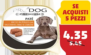 PATÈ PER CANE PRODOG*