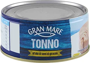 TONNO ALL’OLIO SEMI GIRASOLE GRAN MARE