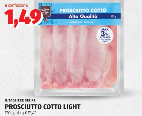 PROSCIUTTO COTTO LIGHT