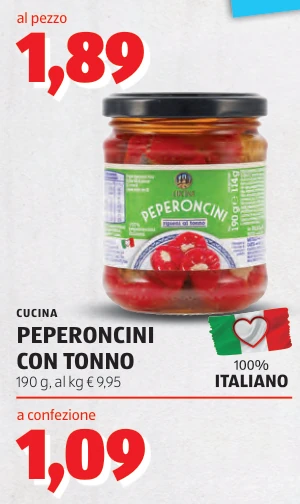 PEPERONCINI CON TONNO