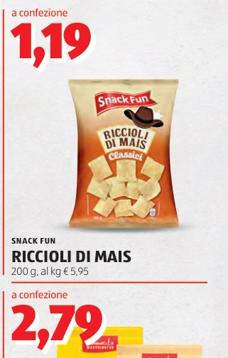 RICCIOLI DI MAIS