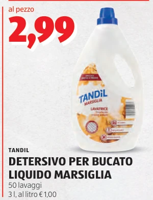DETERSIVO PER BUCATO LIQUIDO MARSIGLIA