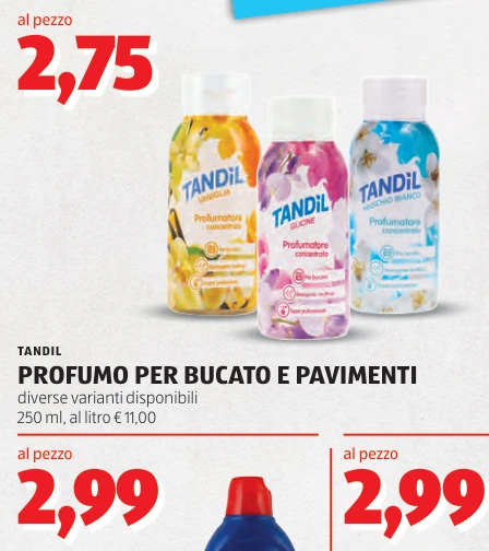 PROFUMO PER BUCATO E PAVIMENTI