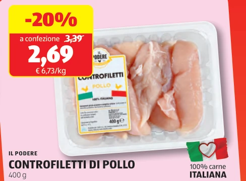 CONTROFILETTI DI POLLO