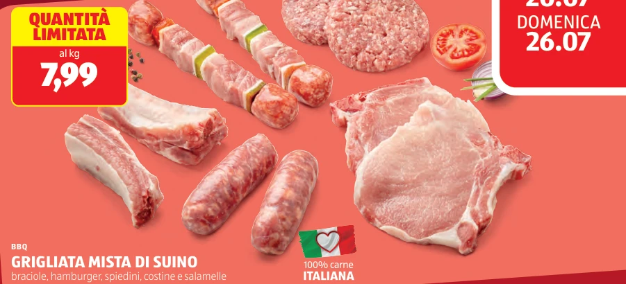 GRIGLIATA MISTA DI SUINO