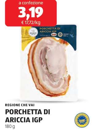 PORCHETTA DI ARICCIA IGP
