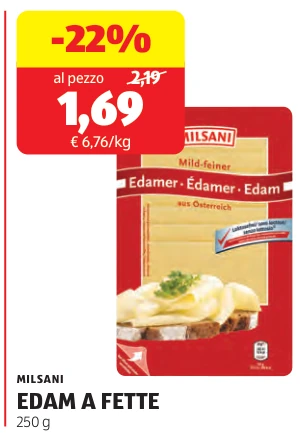 EDAM A FETTE