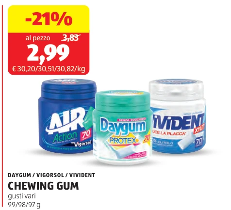 CHEWING GUM