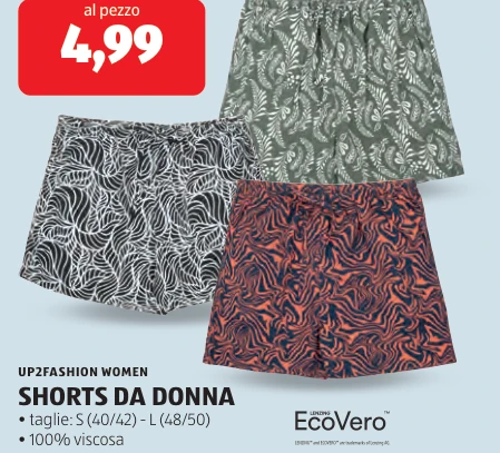 SHORTS DA DONNA
