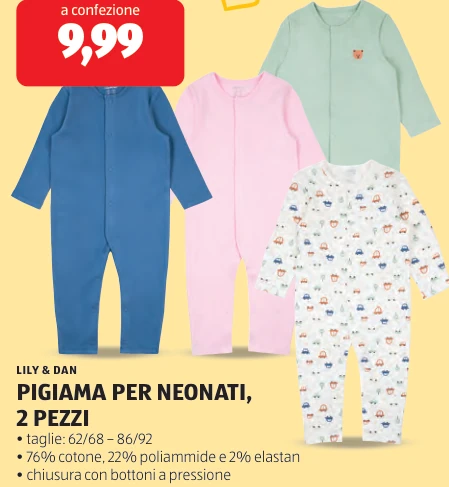 PIGIAMA PER NEONATI